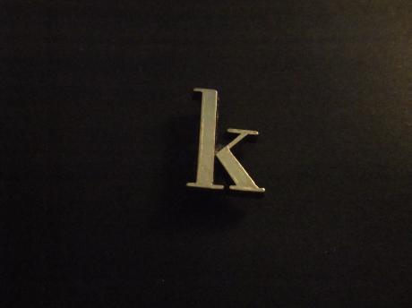 Lancia K (Kappa) hogere middenklassenauto zilverkleurig logo